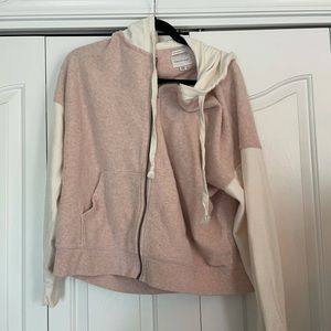 American Eagle color block zip up.